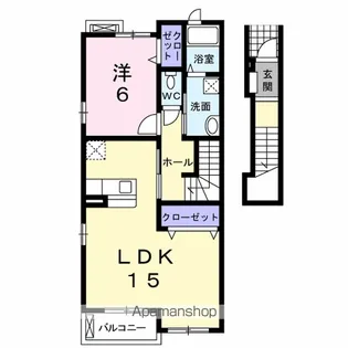 ショコラ【2階】の間取り