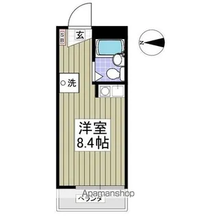 グランモア三光町【3階】の間取り