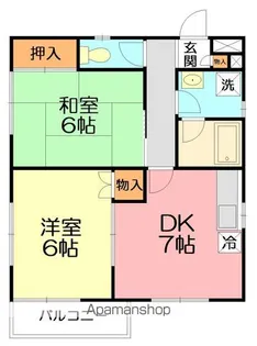 ルミエール湘南【2階】の間取り