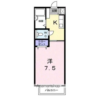 宮の前AP【2階】の間取り