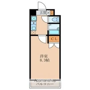 クリムゾン博多【903号室号室】の間取り