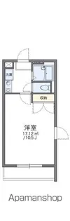 レオパレスフォンティーヌ【304号室】の間取り