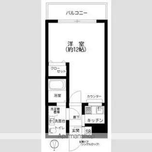 ダイワティアラ村上Ⅰ【3階】の間取り