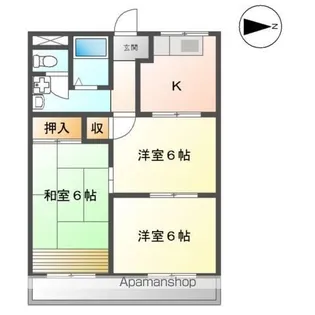 MIO BLD(ミオ ビル)【402号室】の間取り