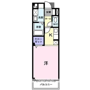 ヴィオラG【102号室】の間取り