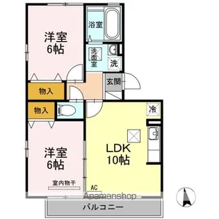 セントラル・メゾン A棟【1階】の間取り
