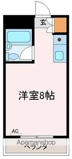 ホワイトパレス岬町【503号室】の間取り