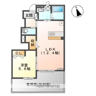 グリーンヒルズKATO【1階】の間取り
