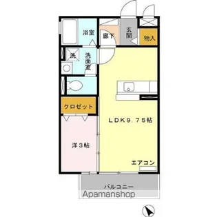 ラシック【1階】の間取り