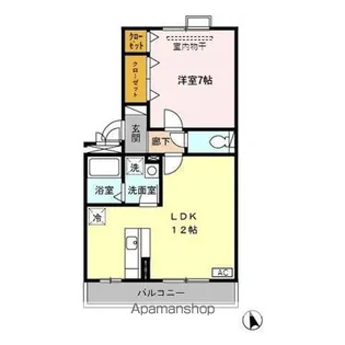 エスタシオン【2階】の間取り