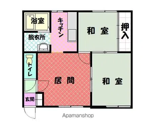 ダイワサンドミール【2階】の間取り