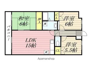 藤九ミネラルマンション【201号室】の間取り
