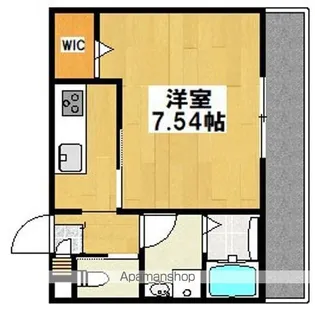 ロイヤルレジデンス万代東【3階】の間取り