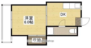 第1小河内ビル【4階】の間取り