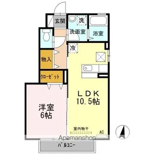 SALZ【1階】の間取り