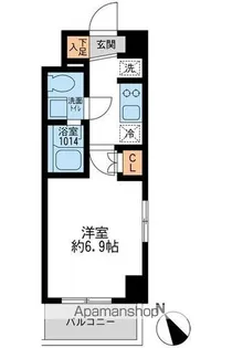 アーデン門前仲町【2階】の間取り