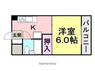 3Mドリームハイツ【103号室】の間取り