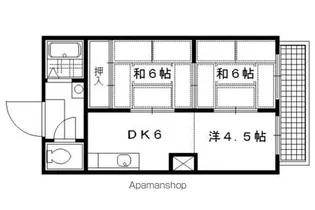 インペリアル堀川【3階】の間取り