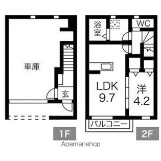 VERTEX市原【1階】の間取り