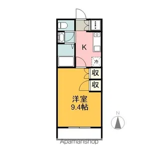 エム・ステージ大村【1階】の間取り