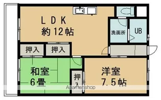 センチュリーハイツ【3階】の間取り