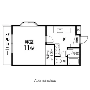 サクラパーク壱番館【303号室】の間取り