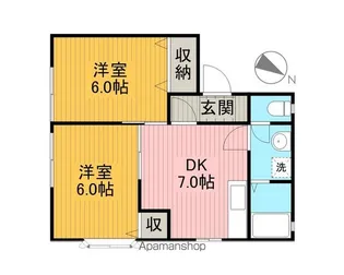 エトワール【2階】の間取り