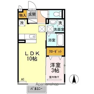 スプルース順【1階】の間取り