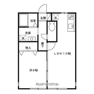セジュールSE2秀【2階】の間取り