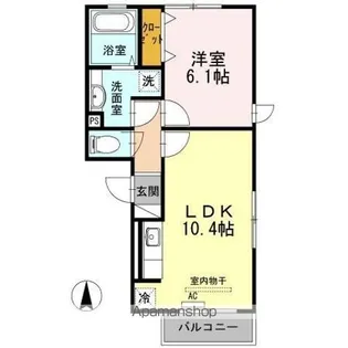 RE・EARTHの杜 もり【2階】の間取り
