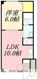 ピュアパレス栄町(ピュアパレスサカエマチ)【503号室】の間取り