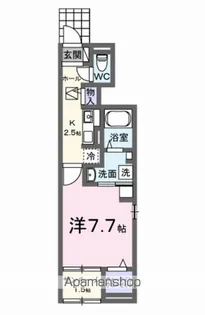 プラムガーデンB【1階】の間取り