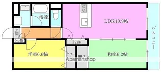 シャルマン21【202号室】の間取り