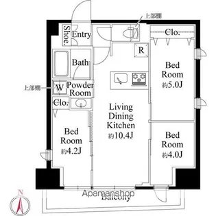 CLK南千住【5階】の間取り