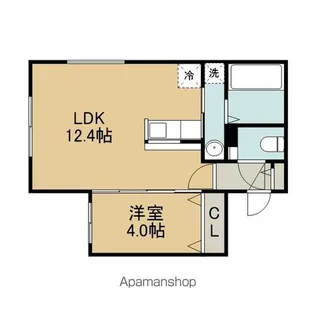 THE RITZ−CARLTON(ザ・リッツカールトン)【301号室】の間取り