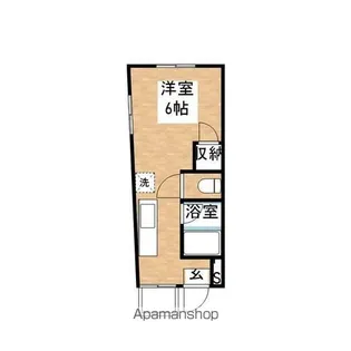 メゾンMH【405号室】の間取り