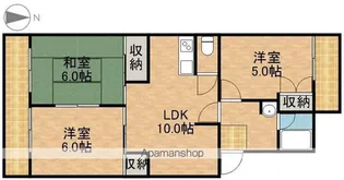 メゾンはまなす【2階】の間取り