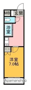 アイルーム阿久比【210号室】の間取り