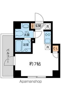 ラクラス池袋【7階】の間取り