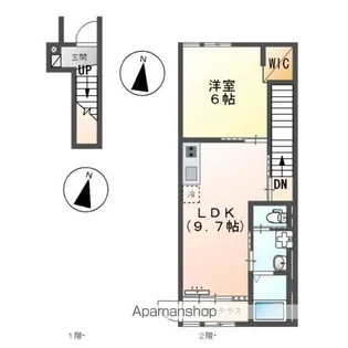 ANNA【203号室】の間取り