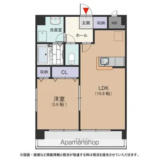 デュオ・ルミエール【201号室号室】の間取り