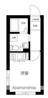 ルーナクレシェンテ町屋【4階】の間取り