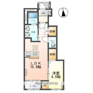 トータスV【1階】の間取り