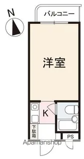 アルファ西宝町【310号室】の間取り