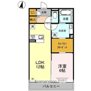 SKY TERRACE Ⅰ【3階】の間取り