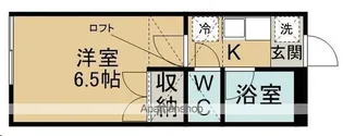 フリーダムヒル白鳥A棟【206号室】の間取り