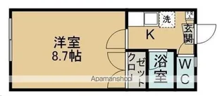 フロムUハイツ【103号室】の間取り