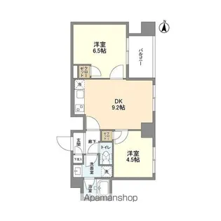 グランカーサ錦糸町Ⅱ【2階】の間取り