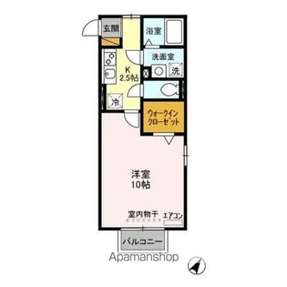 グラン・ヴェルジェⅠ【2階】の間取り