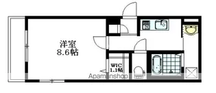 クレアージュ高円寺【2階】の間取り